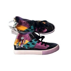 Ground Up Disney Nightmare Before Christmas Sneaker Shoes Women 9.5 High Top New